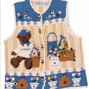 Bellepointe Longaberger Basket Swearer Vest Sz L